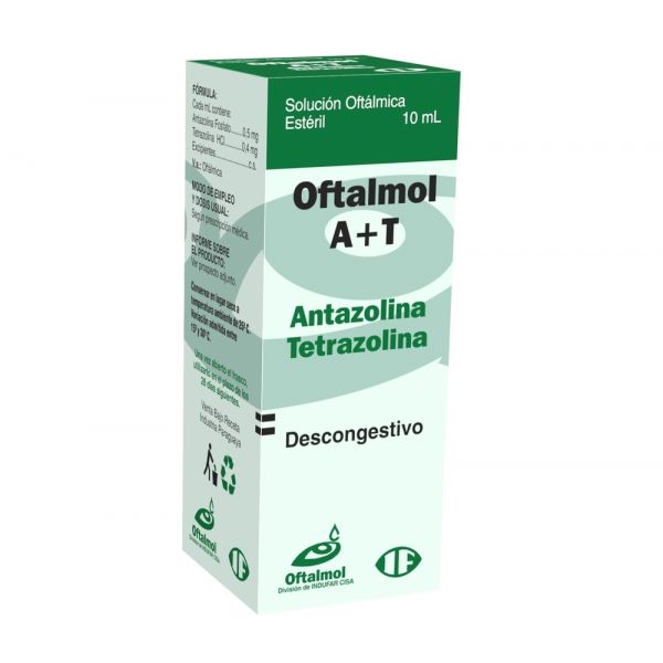 OFTALMOL A+T 3MG GT-OF FRASCO X 10ML