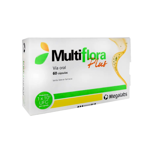 MULTIFLORA PLUS 10MG CAPS CAJA X 60