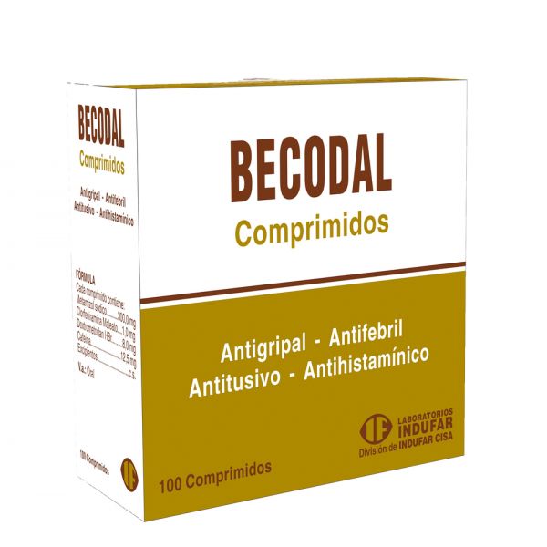 BECODAL BLISTER X 10 COMP