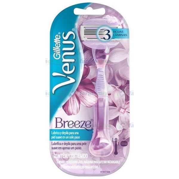 GILLETTE VENUS BREEZE MAQ. RECARGABLE R.5479